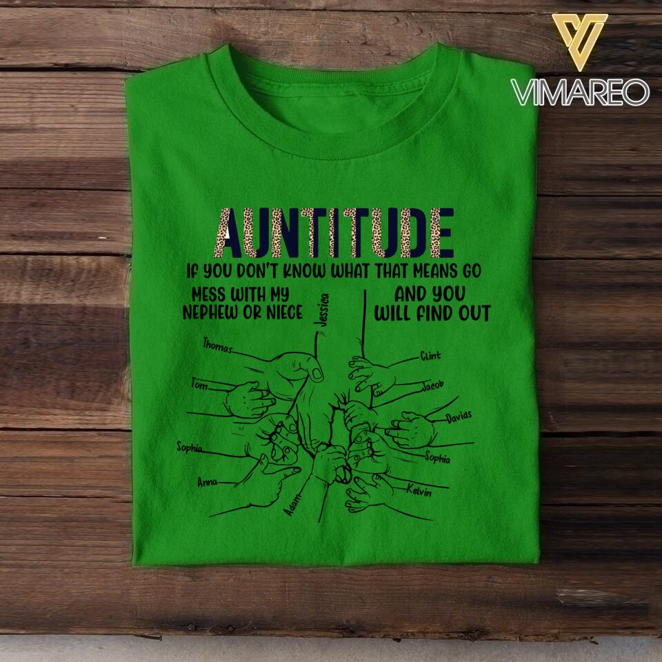 PERSONALIZED AUNTITUDE IF YOU DON'T KNOW WHAT THAT MEANS TSHIRT QTHC1905