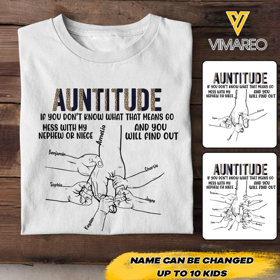 PERSONALIZED AUNTITUDE IF YOU DON'T KNOW WHAT THAT MEANS TSHIRT QTHC1905
