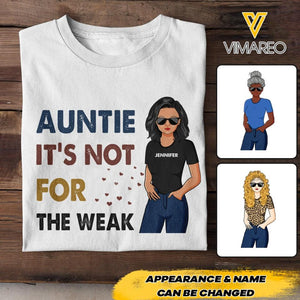 DH Personalized Auntie Tshirt Printed HC1905