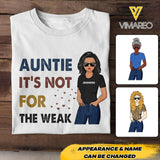 DH Personalized Auntie Tshirt Printed HC1905