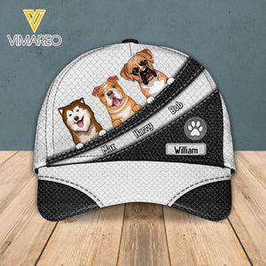 Personalized Dog Lovers Peaked Cap Printed NQVQ1805