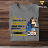 PERSONALIZED DOG MOM TSHIRTS NQHC2005