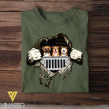 Personalized Jeep Dogs Tshirt Printed 22MAY-LN24