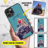 Personalized Jeep Girl Phone Case Printed 22MAY-HC24