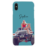 Personalized Jeep Girl Phone Case Printed 22MAY-HC24