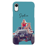 Personalized Jeep Girl Phone Case Printed 22MAY-HC24
