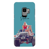 Personalized Jeep Girl Phone Case Printed 22MAY-HC24