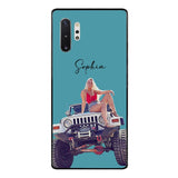 Personalized Jeep Girl Phone Case Printed 22MAY-HC24