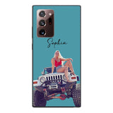 Personalized Jeep Girl Phone Case Printed 22MAY-HC24