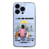 Personalized Dog Lover Transparent Silicone Phonecase Printed NQHC2105