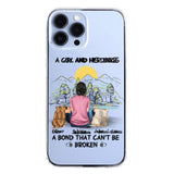 Personalized Dog Lover Transparent Silicone Phonecase Printed NQHC2105