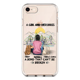 Personalized Dog Lover Transparent Silicone Phonecase Printed NQHC2105