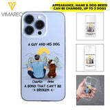 Personalized Dog Lover Transparent Silicone Phonecase Printed NQHC2105