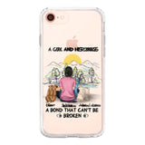 Personalized Dog Lover Transparent Silicone Phonecase Printed NQHC2105