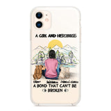 Personalized Dog Lover Transparent Silicone Phonecase Printed NQHC2105