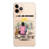Personalized Dog Lover Transparent Silicone Phonecase Printed NQHC2105