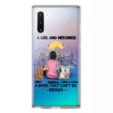 Personalized Dog Lover Transparent Silicone Phonecase Printed NQHC2105