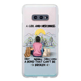 Personalized Dog Lover Transparent Silicone Phonecase Printed NQHC2105