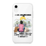 Personalized Dog Lover Transparent Silicone Phonecase Printed NQHC2105