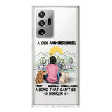 Personalized Dog Lover Transparent Silicone Phonecase Printed NQHC2105