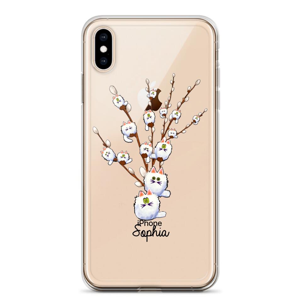 PERSONALIZED CAT NAME PHONECASE NQVQ2305