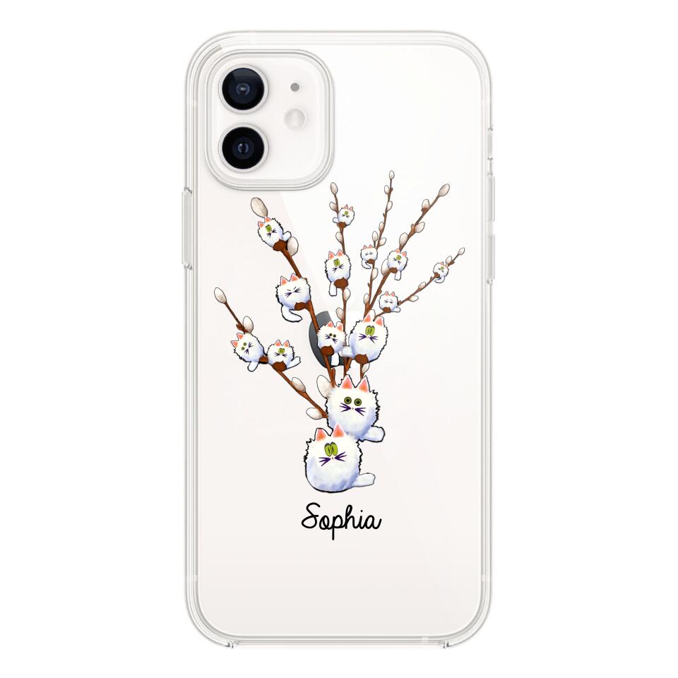 PERSONALIZED CAT NAME PHONECASE NQVQ2305