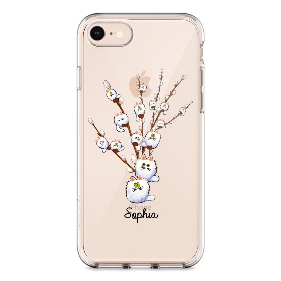PERSONALIZED CAT NAME PHONECASE NQVQ2305