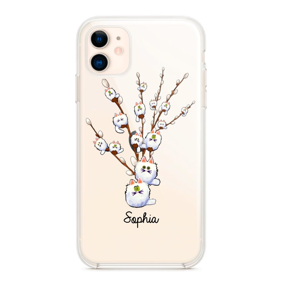 PERSONALIZED CAT NAME PHONECASE NQVQ2305