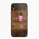 Personalized Girl Love Dogs Phone Case Printed 22MAY-HC25