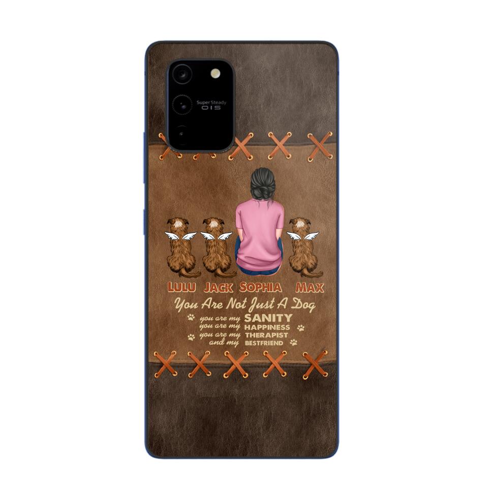 Personalized Girl Love Dogs Phone Case Printed 22MAY-HC25