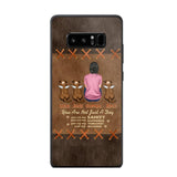 Personalized Girl Love Dogs Phone Case Printed 22MAY-HC25