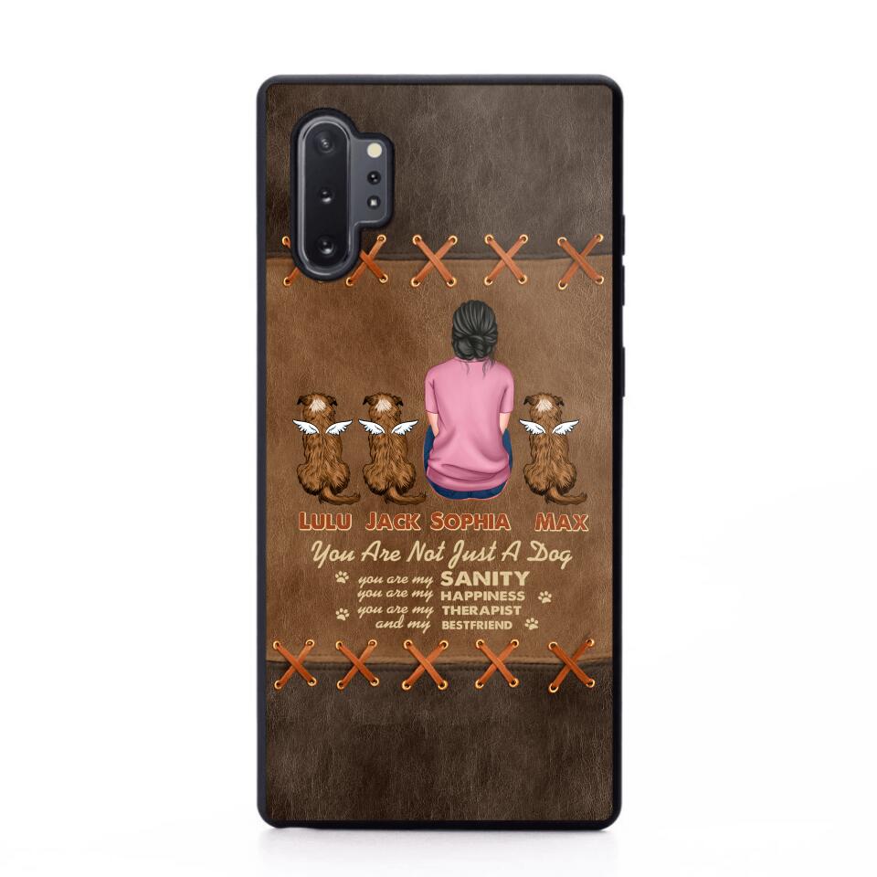 Personalized Girl Love Dogs Phone Case Printed 22MAY-HC25