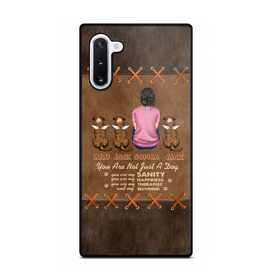 Personalized Girl Love Dogs Phone Case Printed 22MAY-HC25