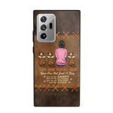 Personalized Girl Love Dogs Phone Case Printed 22MAY-HC25