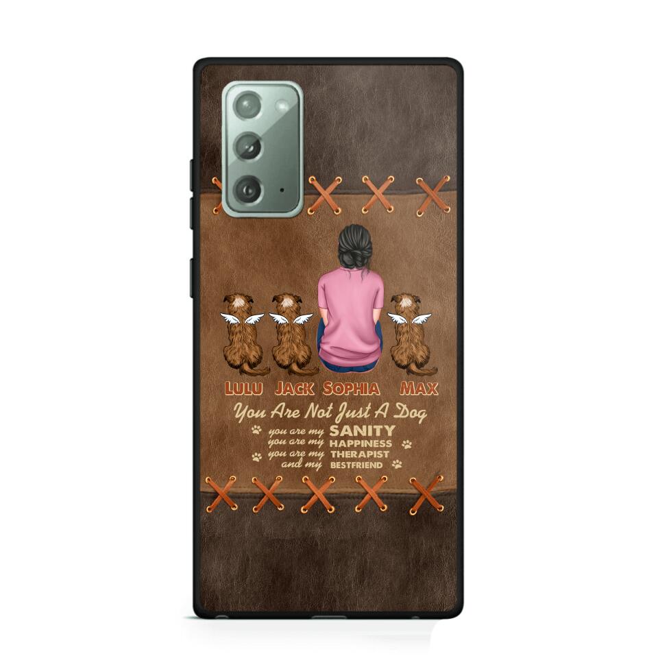 Personalized Girl Love Dogs Phone Case Printed 22MAY-HC25