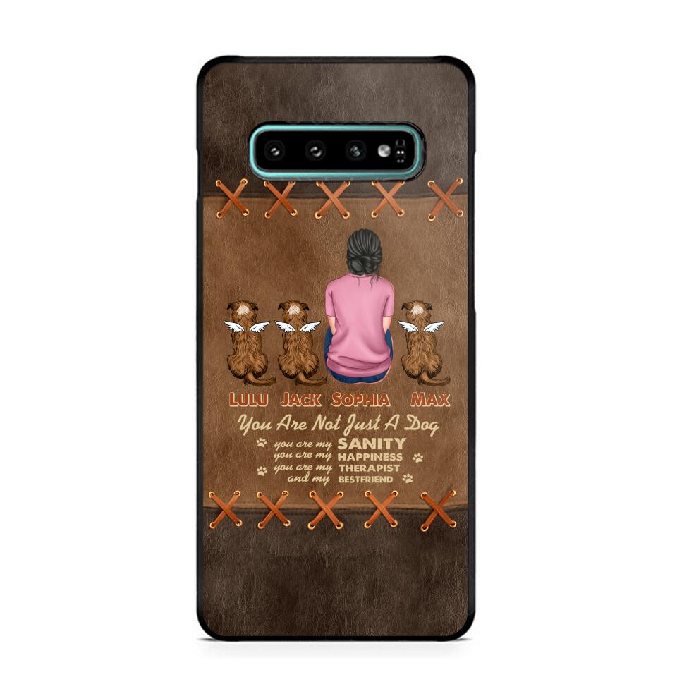Personalized Girl Love Dogs Phone Case Printed 22MAY-HC25
