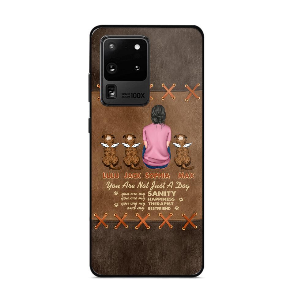 Personalized Girl Love Dogs Phone Case Printed 22MAY-HC25