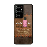 Personalized Girl Love Dogs Phone Case Printed 22MAY-HC25