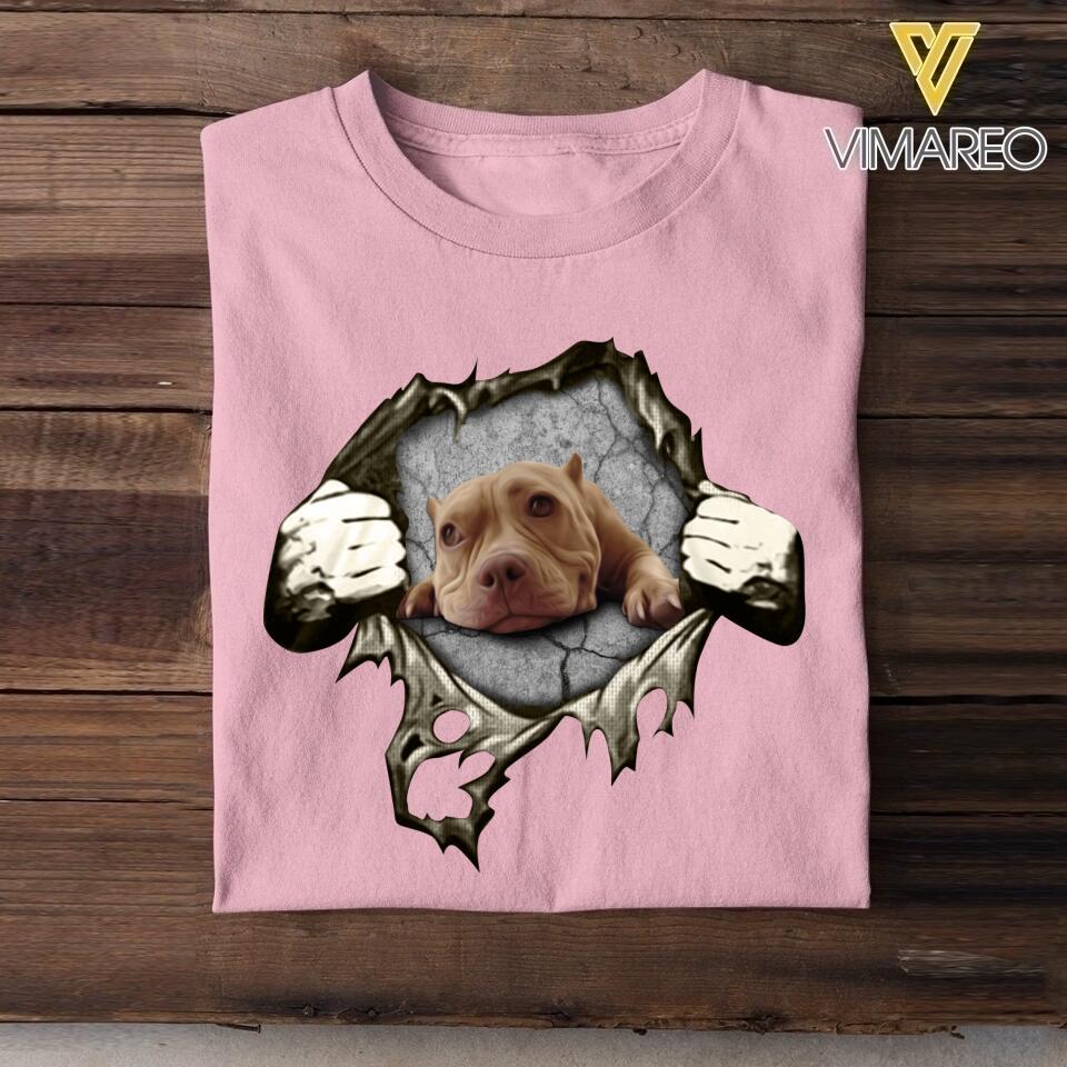 PERSONALIZED DOG LOVERS TSHIRT NQTN2405