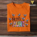 Personalized Blessed Auntie Kid Tshirt Printed 22MAY-HC26
