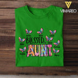 Personalized Blessed Auntie Kid Tshirt Printed 22MAY-HC26