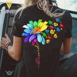 Personalized Blessed Mom Tshirt Printed 22MAY-HQ26