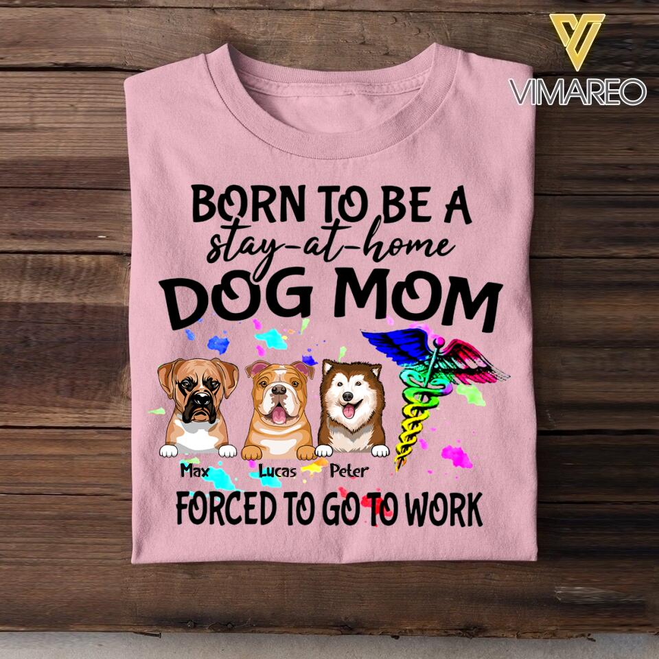 DH Personalized Dog Mom Tshirt Printed HC2605