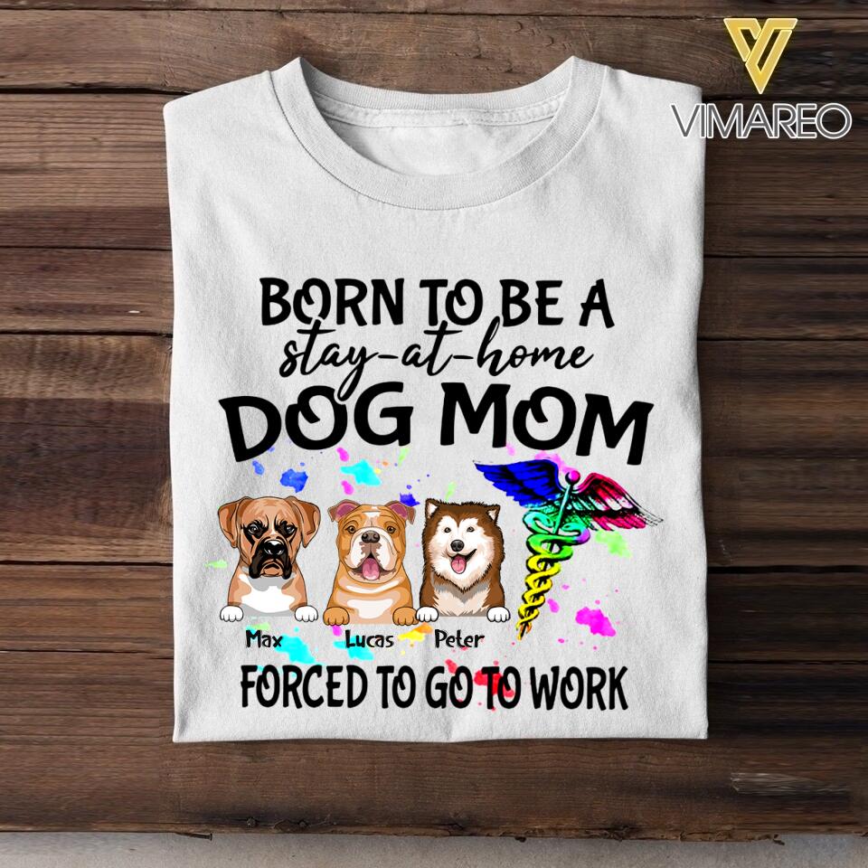 DH Personalized Dog Mom Tshirt Printed HC2605