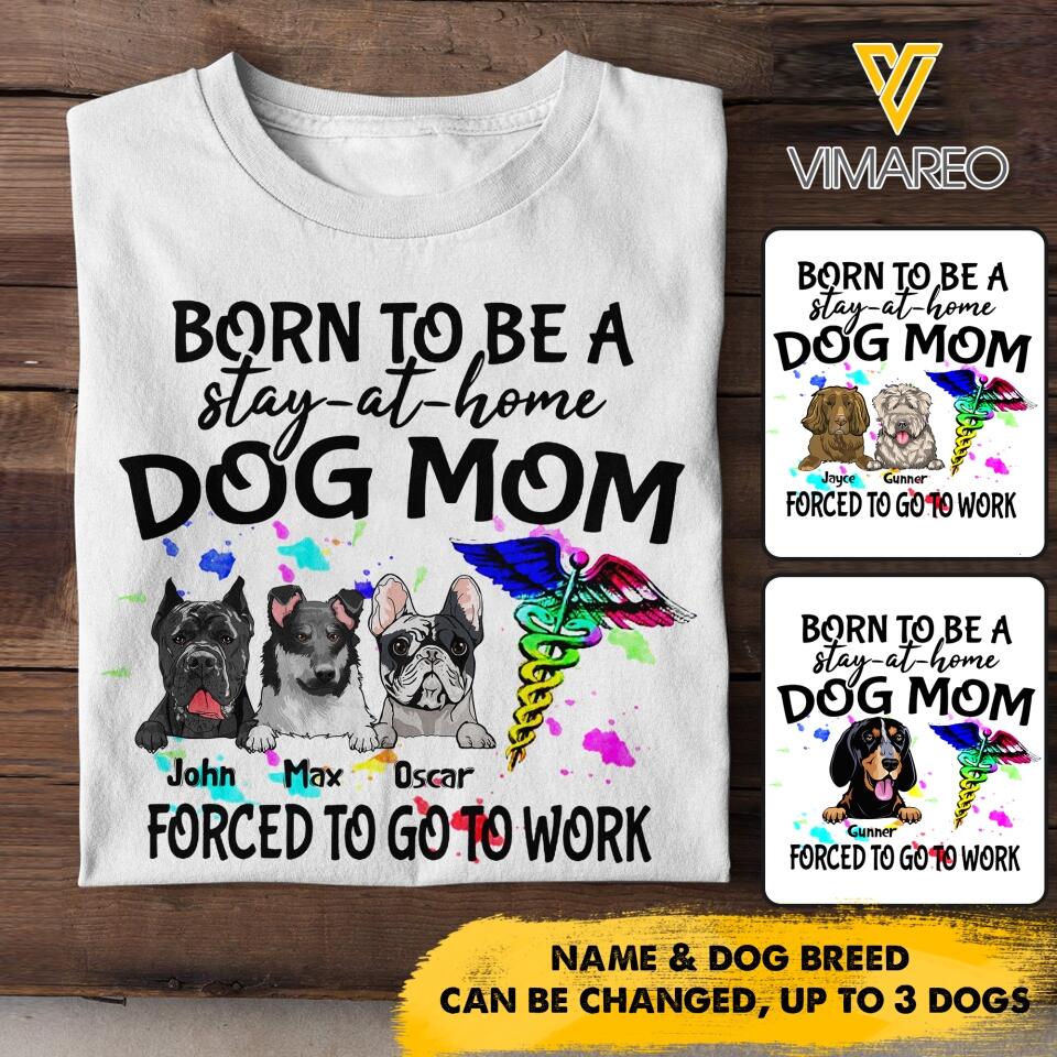 DH Personalized Dog Mom Tshirt Printed HC2605