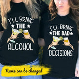 Personalized Bestie Tshirt Printed 22MAY-DT30