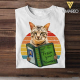Personalized Cats-How to train your human Tshirt Printed TQHC3005