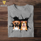 Personalized Dog Lover Tshirt Printed 22MAY-DT31