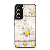 Personalized Dog Lover Daisy Background Phonecase NQDT2705