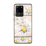 Personalized Dog Lover Daisy Background Phonecase NQDT2705